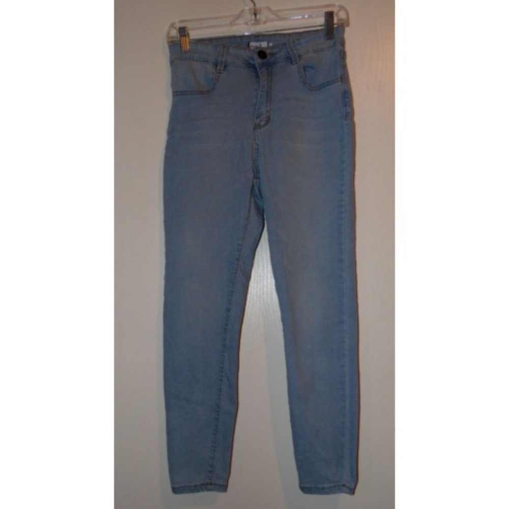 Girls Rue 21 Light Blue Straight Leg Denim Jeans Size 8